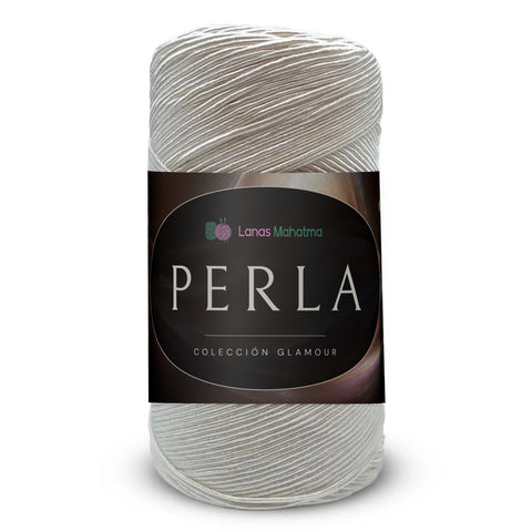 Perla Crudo 40447 – Colección Glamour Lanas Mahatma