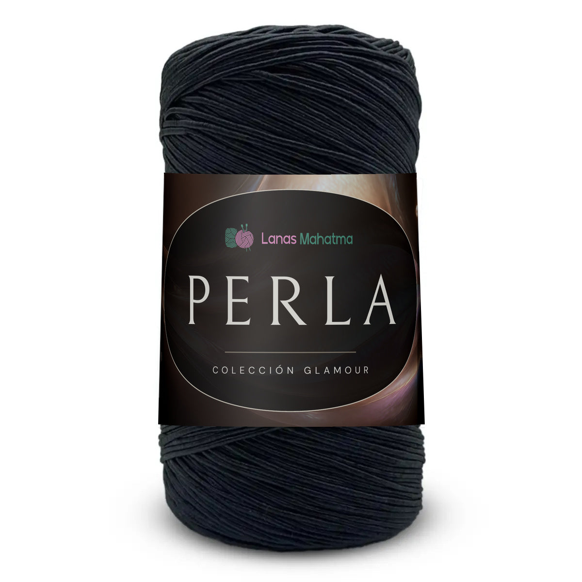 Perla Negro – Colección Glamour Lanas Mahatma