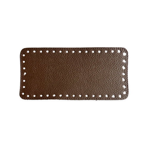 Base eco cuero rectangular 25×12